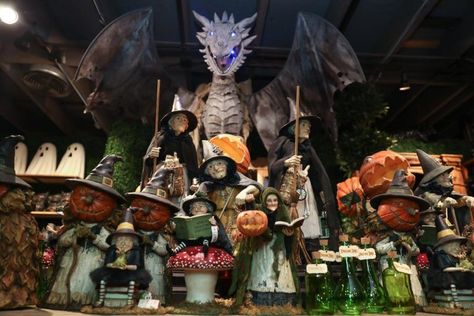 “Malice in Wonderland” - Rogers Gardens welcomes Halloween 2019 - Inside the Magic Halloween Boutique, Life Size Skeleton, Planting Pumpkins, Rogers Gardens, Great America, Halloween Garden, Boutique Clothes, Halloween 2019, Through The Looking Glass