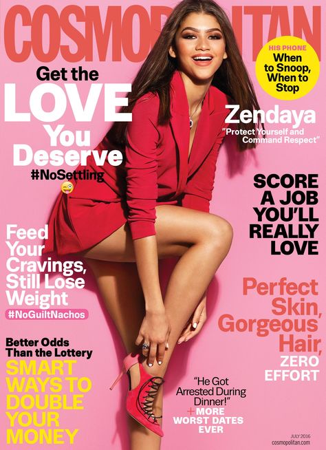 Magazine Cover Page, News Logo, Cosmopolitan Magazine, James White, Photographie Portrait Inspiration, Fashion Magazine Cover, Social Trends, Zendaya Coleman, Career Woman