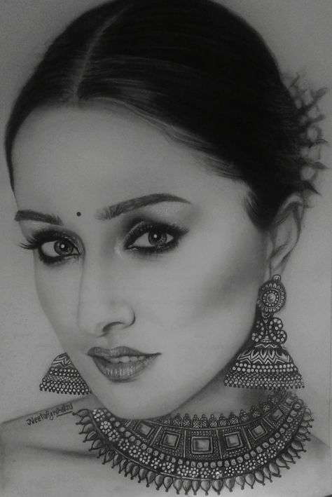 Face Potrait Sketch Easy, Indian Celebrity Portraits Drawing, Indian Celebrity Drawings, Hello Drawing, Pencil Sketches Of Faces, Portraits Sketch, Brother And Sister Tattoo Ideas, Sister Tattoo Ideas, Indian Drawing