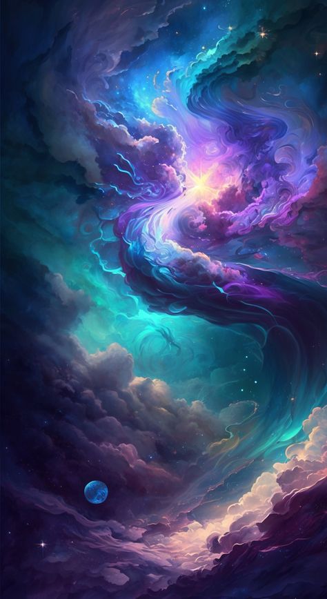 Glaxay Wallpers Aesthetic, Galaxy Wallpaper Landscape, Space Fantasy Aesthetic, Galaxy Background Aesthetic, Galaxy Fantasy Art, Cosmic Aesthetic, Fantasy Galaxy, Aesthetic Galaxy, Cosmic Art