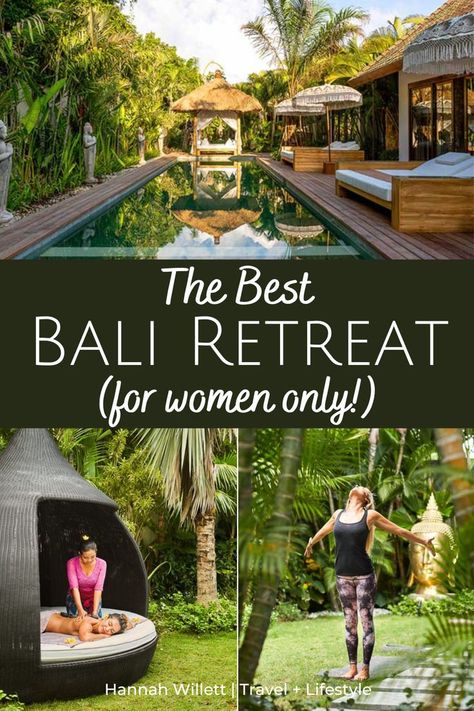 The Best Bali Retreat (for women only!) 2023 Travel Guide Retreats For Women, Bali Yoga Retreat, Bali Retreat, Bali Yoga, Bali Travel Guide, Wellness Resort, Wellness Yoga, Wellness Travel, Rice Terraces