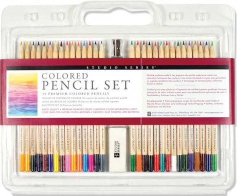 Erasable Colored Pencils, Taylor Gifts, Peter Pauper Press, Colored Pencil Set, Coloring Supplies, Premium Colors, Luminous Colours, Coloured Pencils, Color Pencil Art