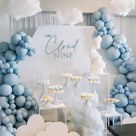 23+ We're On Cloud Nine Baby Shower Ideas We Are On Cloud 9 Baby Shower Theme, We’re On Cloud Nine Baby Shower Theme, Gender Reveal Ideas Cloud Theme, Miracle Baby Shower Theme, Cloud 9 Baby Shower Theme Girl, Gender Reveal Cloud Theme, In The Clouds Baby Shower Theme, Cloud Centerpiece Baby Shower Ideas, Cloud Themed Baby Shower Ideas