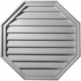 Ekena Octagon Gable Vent Louver GVOC18X18D, 18"W x 18"H x 2-1/8"D Chair Rail Molding, Corner Moulding, Wood Corbels, Panel Moulding, Gable Vents, White Ceiling, Roofing Materials, Ceiling Medallions, Wood Products