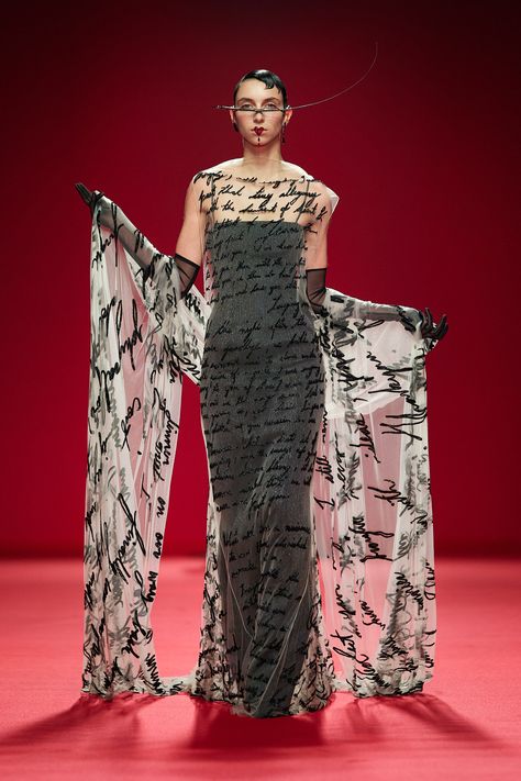 Robert Wun, High Fashion Runway, Black Evening Gown, Spring Couture, Embellished Gown, Couture Week, Spring 2024, Couture Collection, Looks Vintage