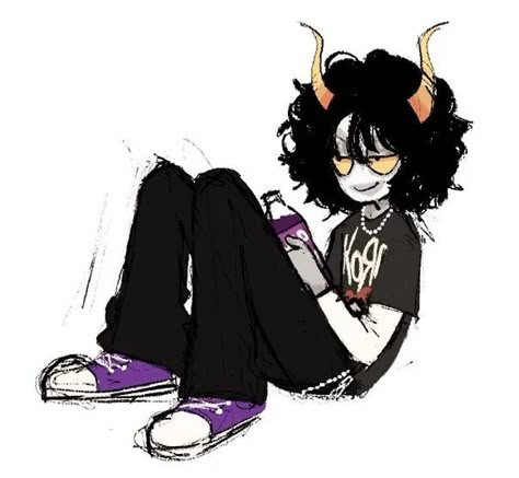 Gamtav Fanart, Gamzee Makara Icons, Gamzee Fanart, Gamzee Makara Fanart, Gamzee Makara, Bro Strider, Homestuck Trolls, Homestuck Characters, Me As A Girlfriend