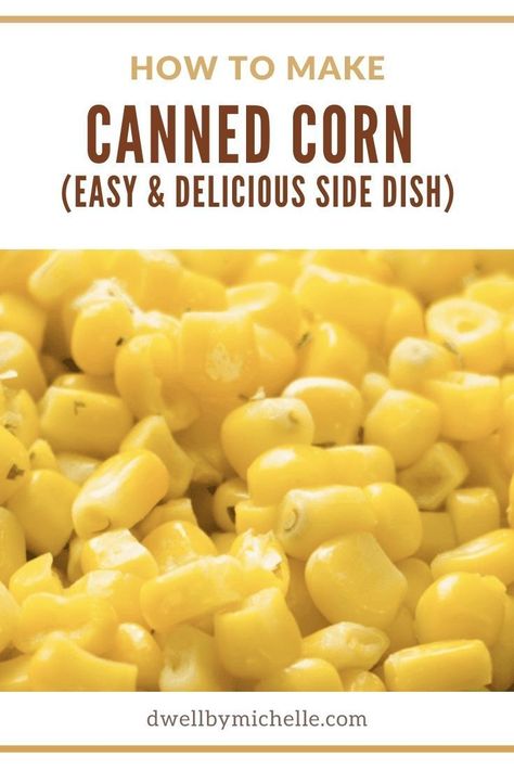 Canned corn is a great addition to any meal. You can eat it as a side dish or use it in recipes like chili and salads. If you’re looking for an easy, healthy side dish, this easy glow-up canned corn recipe will show you how to cook canned corn and make it better – in just 5 minutes! Easy Canned Corn Recipes Side Dishes, Canned Corn Recipes, Easy Corn Recipes, Corn Recipes Side Dishes, Can Corn, Seasoned Corn, Corn Side Dish, Creamed Corn Recipes, Veggie Casserole