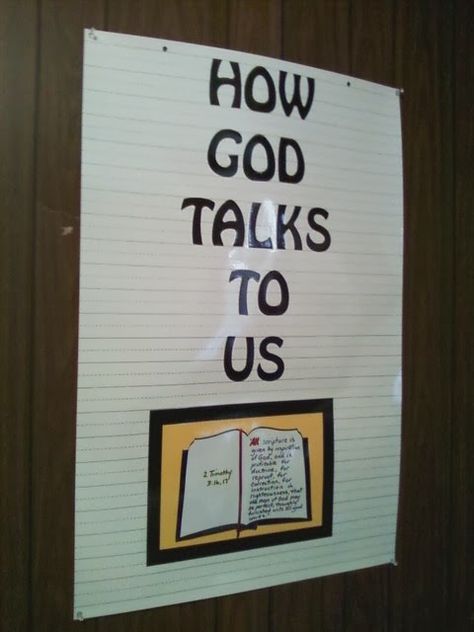 Children's Bible Lessons: Lesson - How Does God Talk To Us? God Made Me Bible Lesson, Bible Is God's Word Craft, Child Like Faith, Awana Sparks, Kids Bible Lessons, Sunday School Coloring Pages, Kids Sunday School Lessons, School Crafts For Kids, Lawn Ideas