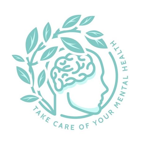 Mental health awareness concept Free Vec... | Free Vector #Freepik #freevector #design #health #illustration #healthy Health Awareness, Mental Health Awareness, Human, Health