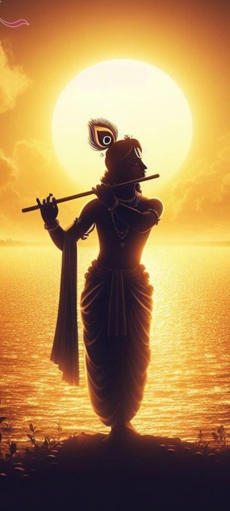 Krishna Pictures Aesthetic, God Photos Hindu Wallpaper, Lord Krishna With Devotee, God Pictures Hindu Wallpaper, Bhagwan Aesthetic, Hindu Art Wallpaper, Krishna Bhagwan Wallpaper, Devotee Aesthetic, God Wallpaper Hindu