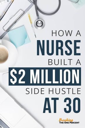 Nurse Entrepreneur, Love Your Job, Source Of Income, Second Job, Side Money, Nursing Jobs, Blogger Tips, Side Jobs, Registered Nurse