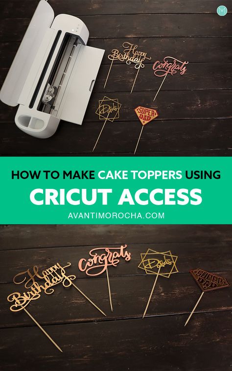 Diy Cricut Joy Wedding Projects, Make Cake Topper With Cricut, Cricuit Ideas Cake Toppers, Diy Cake Topper Birthday How To Make, Silhouette Cricut Projects, Cricut Wedding Cake Topper Diy, Cricut Project Wedding, How To Make Cake Toppers Diy, Cricut Maker 3 Wedding Projects