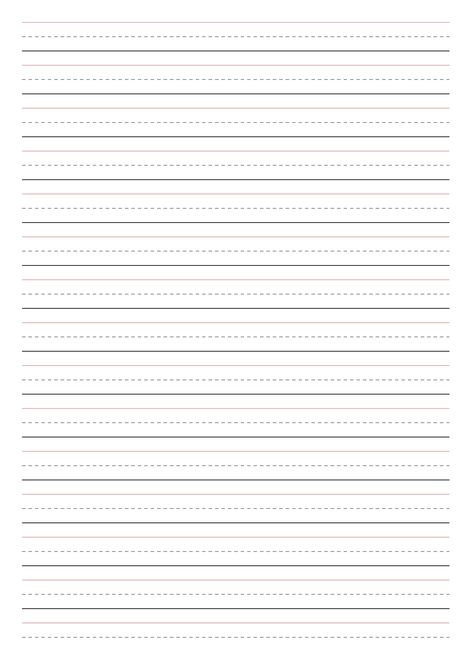 Half Inch Rule Handwriting Paper is perfect for primary grade students. This template has the traditional three-line layout (top red line, middle dashed and bottom black line) used to learn block or cursive lettering for preschool, kindergarten or early elementary grade students. Line height: 0.5 inch (12.7 mm) Line weight: 0.3 mm  #ruledpaper #linedpapertemplate #dotgridpaper #Planner #planning Alphabet Handwriting Practice, Paper App, Printable Graph Paper, Handwriting Lines, Cursive Lettering, Cursive Writing Worksheets, Handwriting Paper, Calligraphy Paper, Cursive Alphabet