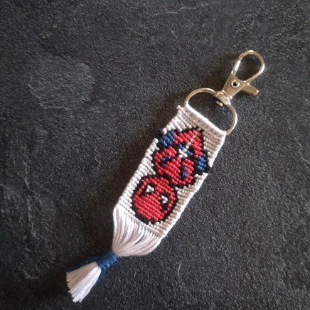 Alpha pattern #25714 | BraceletBook Alpha Keychain Pattern Easy, Alpha Bracelet Pattern Keychain, Friendship Bracelet Keychain Pattern, Marvel Friendship Bracelets, Alpha Patterns Bracelet Easy, Alpha Patterns Keychain, Alpha Keychain Pattern, Alpha Pattern Keychain, Alpha Keychains