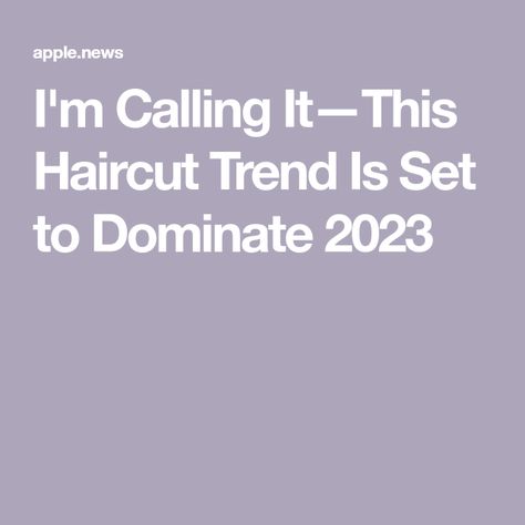 I'm Calling It—This Haircut Trend Is Set to Dominate 2023 Trending Haircuts 2023, Haircut Trends 2023, It Haircut, 2023 Haircuts, Pin Straight Hair, Mayvenn Hair, Haircut 2023, French Bob, Fresh Haircut