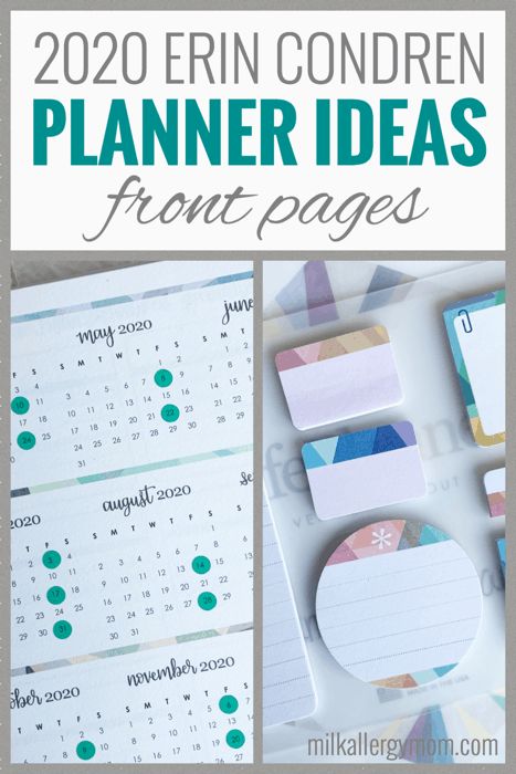 Planner Front Page, Front Page Ideas, Planner Hacks, Milk Allergy Mom, Milk Allergy, My Planner, Creative Planner, Video Tips, Erin Condren Planner