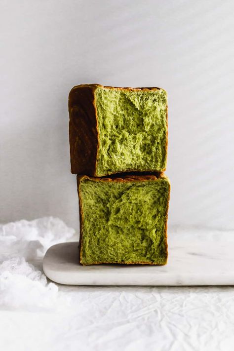 Matcha French Toast, Matcha Cream Puff, Matcha Bread, Matcha Brownies, Matcha White Chocolate, Japanese Milk Bread, Milk Bread Recipe, Japanese Bread, Matcha Milk