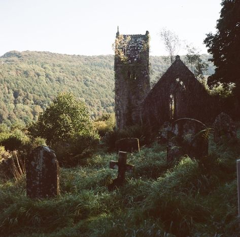 England Aesthetic, Medieval Aesthetic, Kodak Portra, Fantasy Aesthetic, Breath Of The Wild, Nature Aesthetic, Abandoned Places, Graveyard, Middle Ages