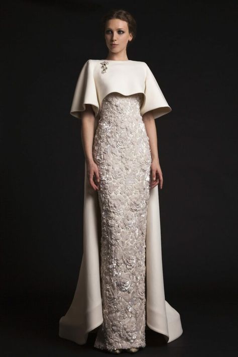 Krikor Jabotian, Gaun Koktail, Baju Kahwin, Couture Wedding Gowns, Trumpet Wedding Dress, Trendy Wedding Dresses, Party Kleidung, Evening Gowns Elegant, فستان سهرة