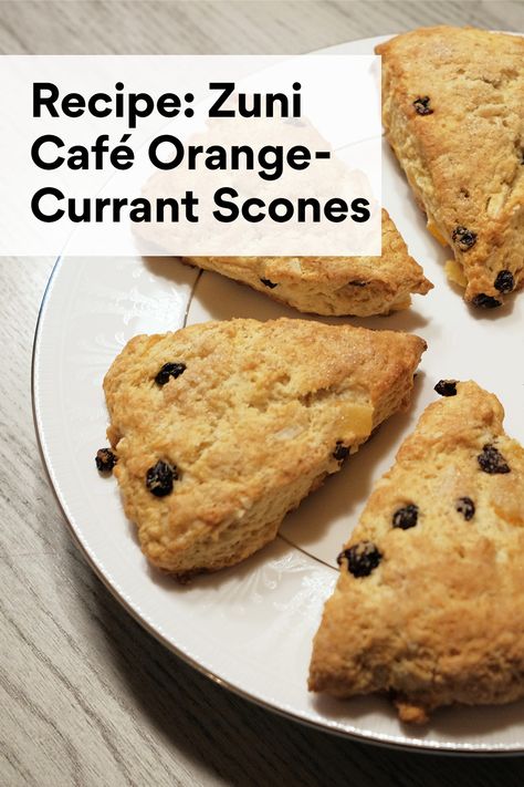 Currant Scones Recipe, Currant Scones, Currant Recipes, Orange Scones Recipe, How To Cook Kale, Orange Scones, Scone Recipe, Lunch Menu, Salted Butter