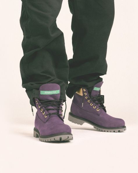 Rooted in royalty. 👑 ​

The Timberland® Hip Hop Royalty Boot remixes our Original Yellow Boot™️.​

Timberland footwear designer, Chris Dixon, created a royal purple boot with waterproof nubuck leather and premium crafted details inspired by the four pillars of Hip Hop.​

Available now worldwide at timberland.com. 

#Timberland50​
#BuiltForTheBold Chris Dixon, Purple Boot, Purple Boots, Timberlands Shoes, Royal Purple, Nubuck Leather, Waterproof Boots, Get Outside, The Four