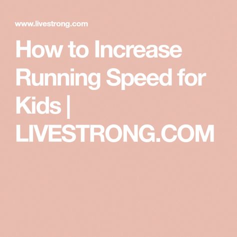 Increase Running Speed, Running Techniques, Running Speed, Being Successful, Run Fast, Family Fitness, Best Detox, Get Even, High Intensity Workout