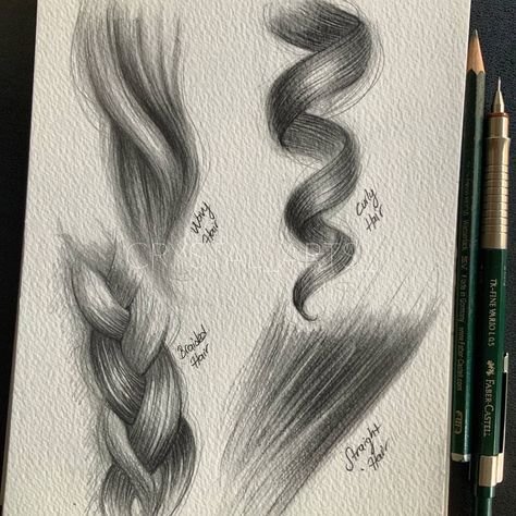 Hair Sketches, Beautiful Pencil Drawings, Drawing Guides, Eye Drawing Tutorials, Drawing Tutorial Face, Body Drawing Tutorial, Hair Sketch, Pencil Drawings Easy, Art Drawings Sketches Pencil