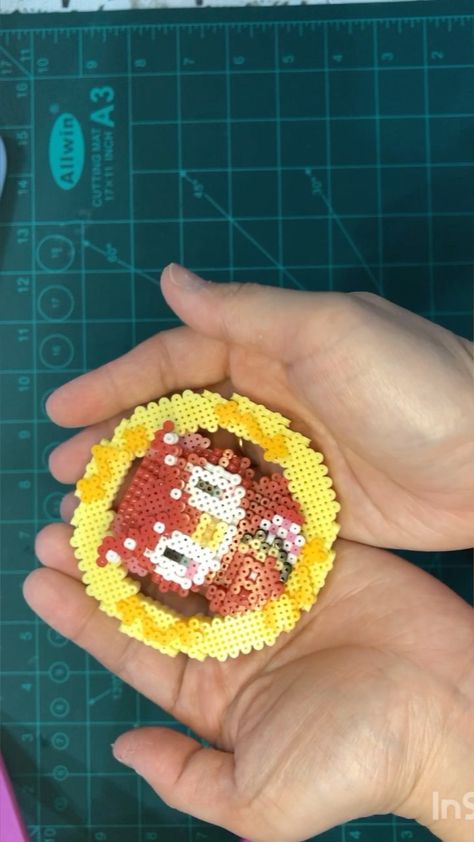 3d Perler Bead, Craft Corner, Perler Bead, Perler Beads, Beads, On Instagram, Quick Saves, Instagram