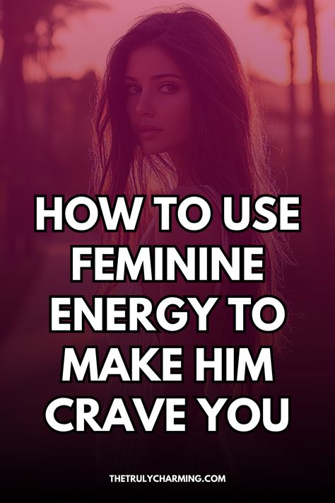 Learn practical ways to harness your feminine energy, creating a magnetic allure that makes him crave your presence and connection. Books For Dark Feminine Energy, How To Attract Good Energy, Feminine Energy In Dating, How To Attract Women, How To Embody Feminine Energy, Feminine Vs Masculine Energy, Feminine Ways To Talk To Him, Feminine Energy Symbol, How To Tap Into Feminine Energy