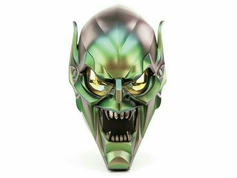 Willem Dafoe Green Goblin, Green Goblin Costume, Goblin Costume, Green Goblin Mask, Goblin Mask, Hero Mask, Marvel Concept Art, Admiral Ackbar, Willem Dafoe