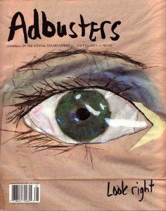 Adbusters 45 - Jan/Feb 2003 Adbusters Magazine, Vintage Magazine, Magazine Covers, Visual Communication, Graphic Design Art, Magazine Cover, No 1, Music Book, Design Art