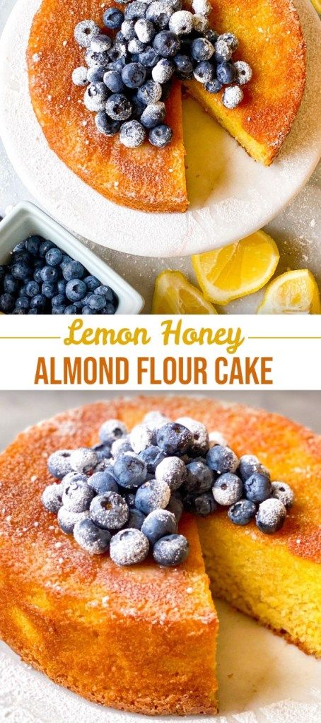 Lemon Almond Flour Cake, Almond Flour Cake, Almond Flour Desserts, Almond Flour Cakes, Aesthetic Health, Almond Cake Recipe, Tattoo Health, Baking With Almond Flour, Lemon Honey