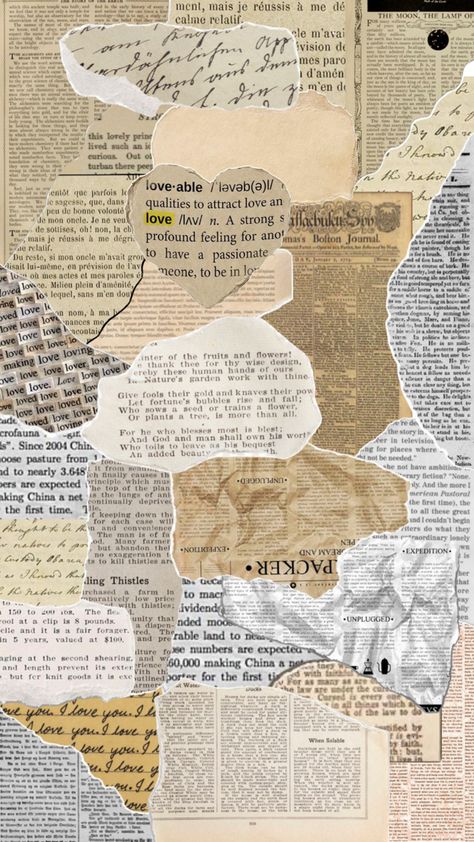 Ripped pages collage Ripped Paper Collage, Ripped Paper, Paper Collage, Collage