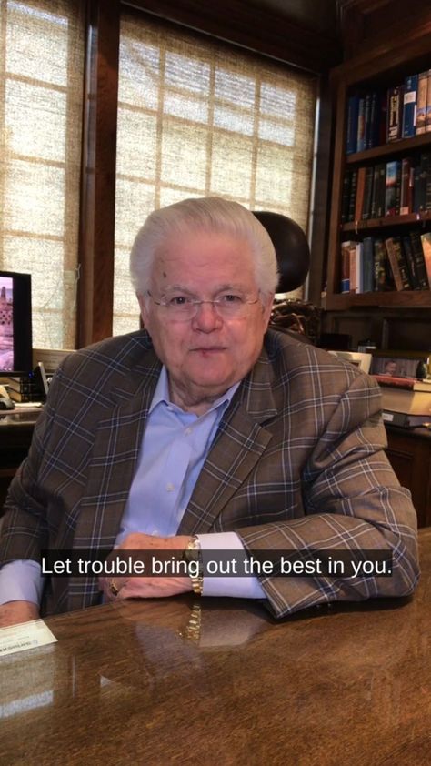 Pastor John Hagee on Instagram: “The Bible says, “Let not your hearts be troubled.” God can turn your affliction into a means to bring you unlimited success. Hold on saints…” Pastor John Hagee, John Hagee, Bible Says, God Can, The Bible, Hold On, Bible, Bring It On, Turn Ons