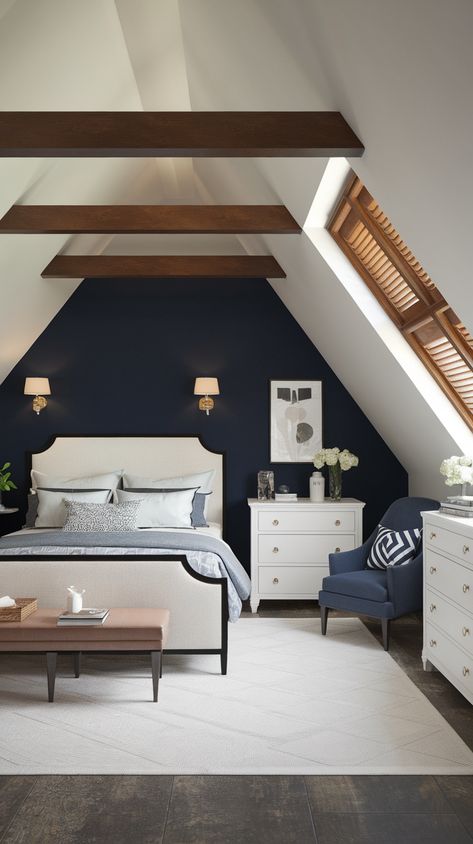 15 Attic Bedroom Ideas to Maximize Space and Style Attic Renovation Ideas Bedroom, Dormered Bedroom Ideas, Triangle Ceiling Bedroom, Attic Lighting Ideas, Attic Bedroom Designs Angled Ceilings, Bedroom With Slanted Ceiling, Slanted Roof Bedroom, Attic Bedroom Ideas For Kids, Attic Bedroom Ideas Angled Ceilings