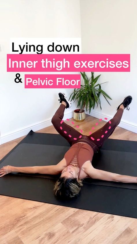 Equipment Free Workout, Doing It For Me, Pelvic Floor Therapy, Pilates Stretches, Pilates Workout Routine, Yoga Facts, Thigh Workout, Yoga Time, Exercise Physiology