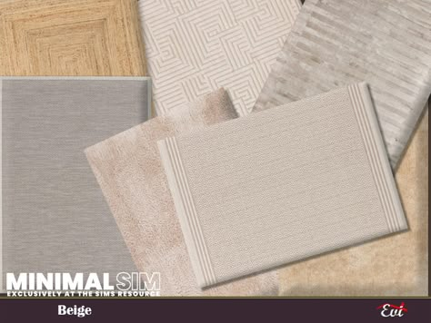 Sims Rugs, Sims4 Rugs, Sims 4 Cc Build, Sims 4 Build Buy Cc, Sims Decor, Minimal Rugs, Sims 4 Packs, Bohemian Painting, Beige Rugs