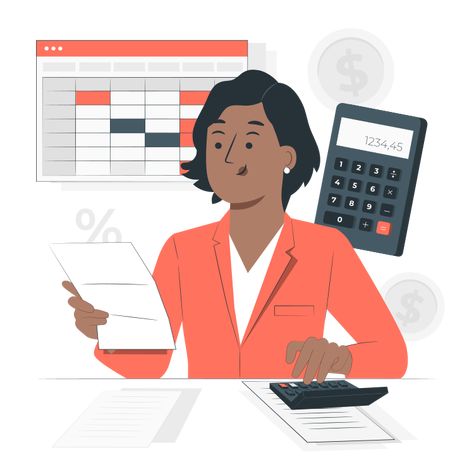 Accountant Illustration, Accountant Drawing, Accountant Aesthetic, Accounting Images, Tax Day, Fixed Asset, Effective Communication Skills, Staffing Agency, Accounting Firms