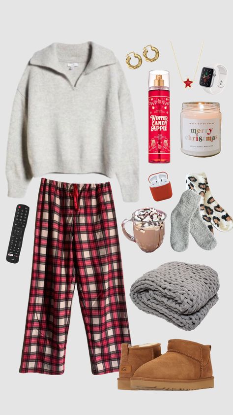 Preppy Christmas Outfit, Cozy Christmas Outfit, Pj Outfit, Christmas Outfit Inspiration, Shuffles Preppy, Preppy Inspo, Cute Christmas Ideas, Outfit Preppy, Xmas Outfit