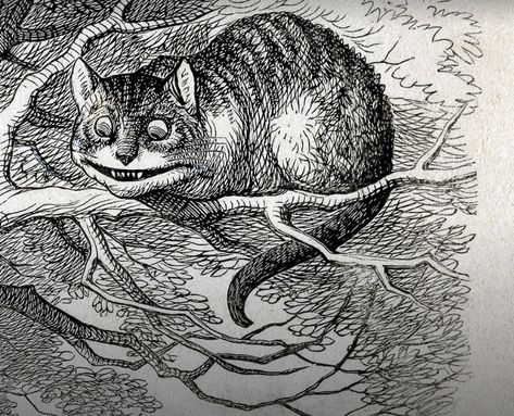 by Sir John Tenniel Cat Alice In Wonderland, Cheshire Cat Alice In Wonderland, Alice In Wonderland Illustrations, John Tenniel, Minimalist Tattoos, Cheshire Cat, Online Photo Editor, Online Photo, Photo Editor