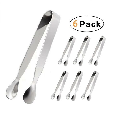 Product Description Ice Tongs Sugar Tongs Ice Clip Clamp Stainless Steel Mini Serving Tongs for Ice Cubes Sugar Cubes Buffet Bar Lemon Slices Bar Kitchen Bullet points: Food tongs: They are usually a must-have addition to buffet, barbecue table, bar or kitchen gadget. Widely use: Suitable for sugar cube, ice cube, lemon slice, jelly, cookie, etc. Easy to use: The simple design and nice finishing makes these serving tongs very handle to easily pick up ice cubes, appetizers, etc. Premium material: Mini Grill, Kitchen Tongs, Food Handling, Ice Tongs, Food Tongs, Serving Tongs, Food Clips, Tongs Kitchen, Sugar Cubes