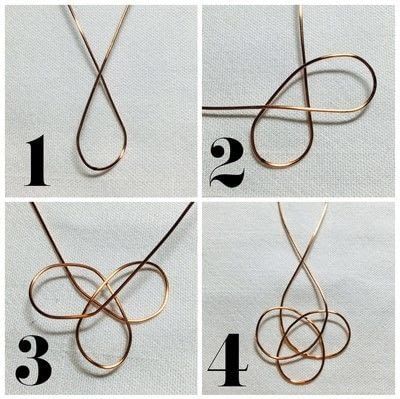 Celtic Wire Jewelry, Wire Shaping, Celtic Knot Tutorial, Celtic Knot Jewelry, Wire Beads, Celtic Knot Earrings, Celtic Knot Necklace, Wire Jewelery, Wire Wrap Jewelry Designs