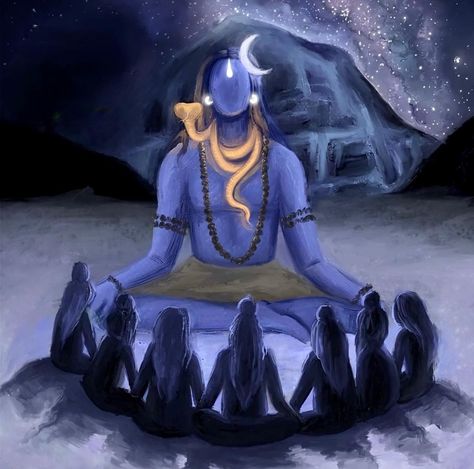 Instagram post by Parvesh Bansal • Jan 17, 2022 at 5:31pm UTC Shiva Meditation, Rudra Shiva, Shiva Shankar, Mahakal Shiva, Lord Mahadev, God Artwork, Shiva Parvati Images, Lord Shiva Statue, Lord Shiva Family