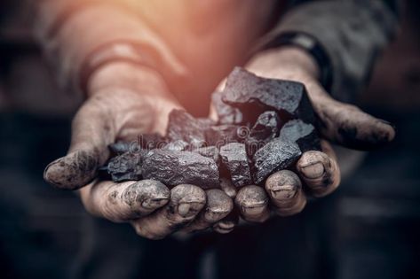 Coal Mining Aesthetic, Mines Aesthetic, Mining Aesthetic, Central Africa, Iron Ore, Book Aesthetics, Coal Mining, Black Stone, Infographic Design