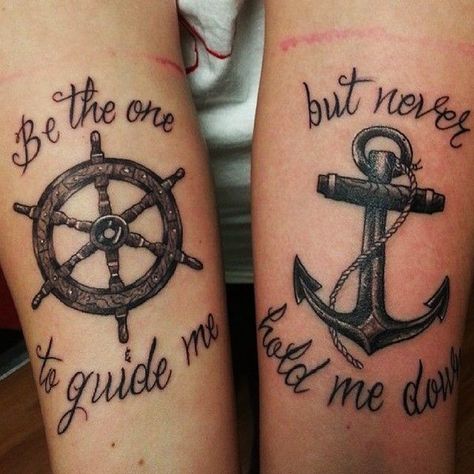 Naval piece forearms Brother Sister Tattoo, Catrina Tattoo, Brother Tattoos, Matching Best Friend Tattoos, Tattoos Infinity, Relationship Tattoos, 13 Tattoos, Sibling Tattoos, Bff Tattoos