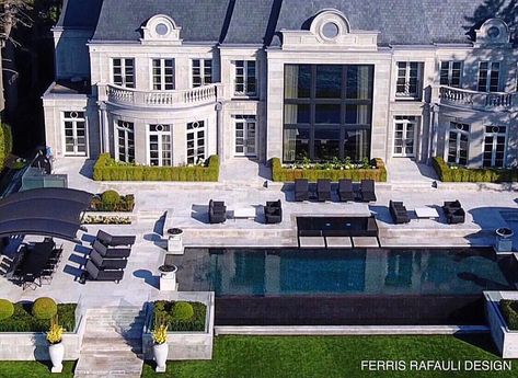 Ferris Rafauli on Instagram: “Top 34 homes + Architectural Digest....FR 🖤 • • • #TBT#luxuryarchitecture #architecture #mindtomatter #ferrisrafaulifurniture…” Mansion Tour, Mansion Exterior, Front Elevation Designs, Celebrity Homes, Modern Mansion, Divine Design, Luxury Homes Dream Houses, Celebrity Houses, Dream House Exterior