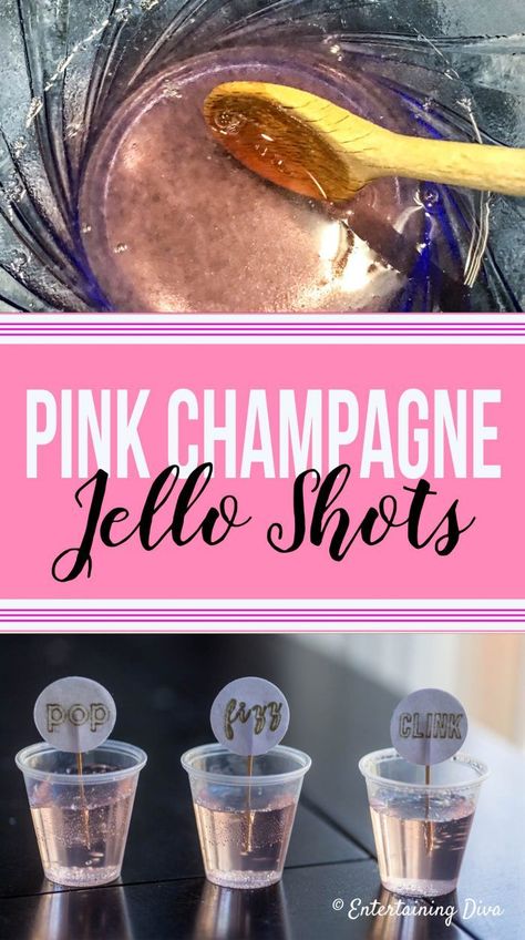 Champagne Jello Shots Recipe, Champagne Jello, Champagne Jello Shots, Jello Shots Recipe, Blue Jello, Champagne Birthday, Adult Valentines, Jello Shot, Jello Shot Recipes