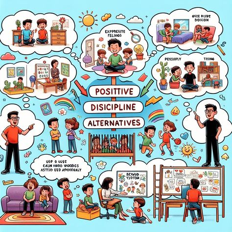 Chapter 1: Understanding Positive Discipline Positive Discipline is more than just a method of parenting; it's a philosophy rooted in mutual respect, kindness, and understanding. At its core, Positive Discipline encourages parents and caregivers to teach children essential life skills through empowering, respectful communication. Unlike traditional disciplinary methods, which often focus solely on punishment, Positive Discipline aims to encourage good behavior while fostering a strong parent-... Responsible Parenthood, Respectful Communication, Discipline Positive, School Discipline, Pain Relief Gel, Parenting Challenge, Good Behavior, Parent Child Relationship, Discipline Kids