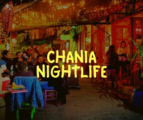 Crete Nightlife, Chania Greece, Grad Trip, Famous Lighthouses, Night Swimming, Old Port, Crete Greece, Best Club, Community Gardening