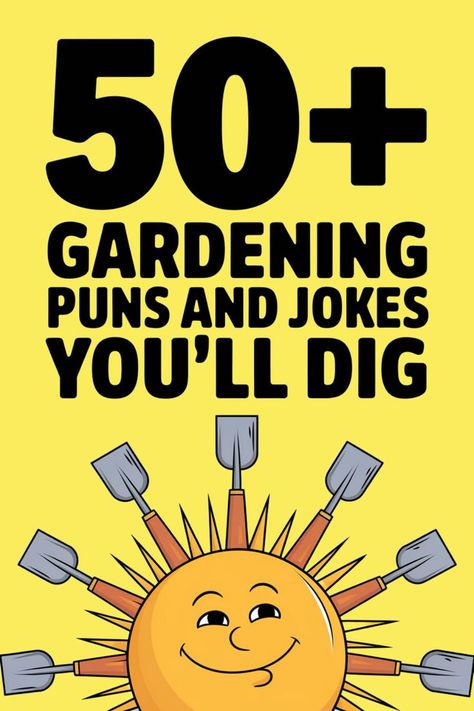 Funny Gardening Puns and Jokes Plant Jokes, Funny Gardening, Gardening Humor, Quotes Pinterest, Joy Quotes, Funny Bones, Garden Quotes, Jokes Funny, Laughing So Hard